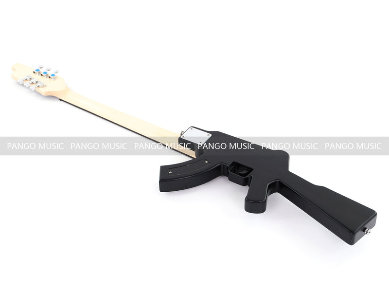 Black AK-47 Gun Shaped Electric Guitar (PQX-125)