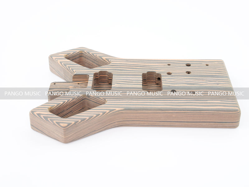 Cyberpunk Series All Zebrawood DIY Electric Guitar Kit (SK-01)