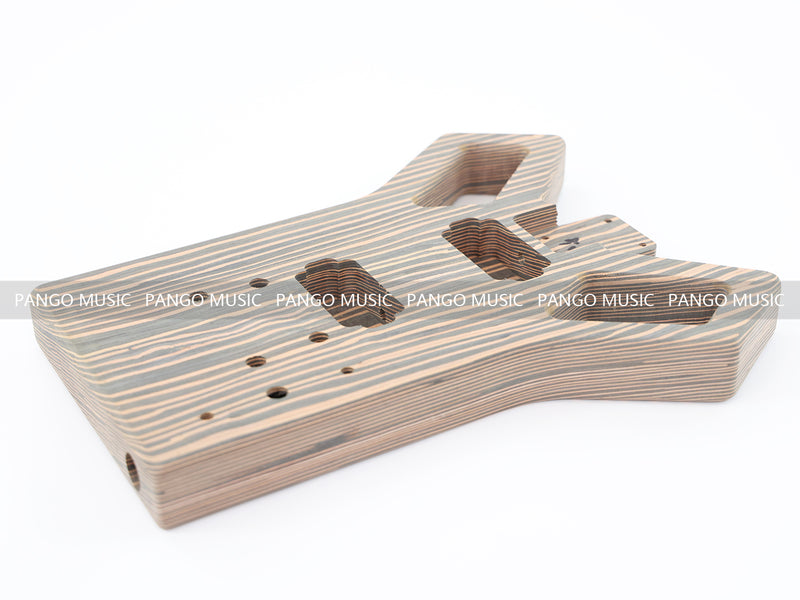 Cyberpunk Series All Zebrawood DIY Electric Guitar Kit (SK-01)