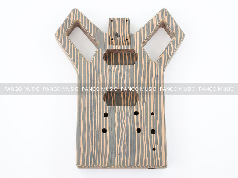 Cyberpunk Series All Zebrawood DIY Electric Guitar Kit (SK-01)