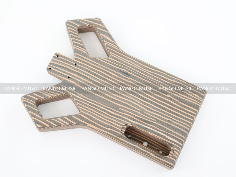 Cyberpunk Series All Zebrawood DIY Electric Guitar Kit (SK-01)