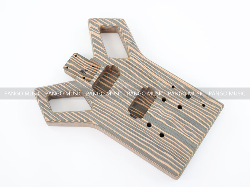 Cyberpunk Series All Zebrawood DIY Electric Guitar Kit (SK-01)