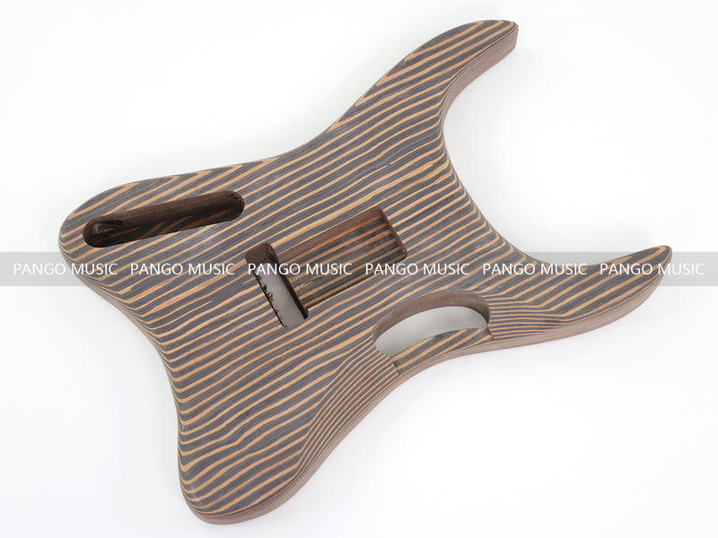 Cyberpunk Series All Zebrawood DIY Electric Guitar Kit (SK-12)
