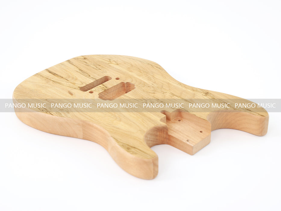 DIY Electric Guitar Kit with Spalted Maple Top (LRF-014, Limited Edition)
