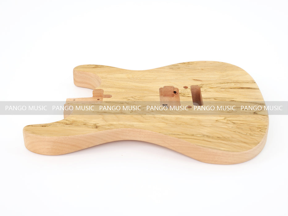 DIY Electric Guitar Kit with Spalted Maple Top (LRF-014, Limited Edition)