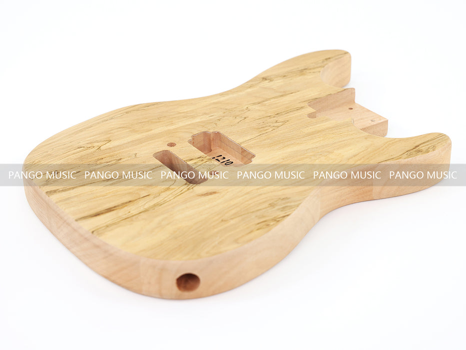 DIY Electric Guitar Kit with Spalted Maple Top (LRF-014, Limited Edition)