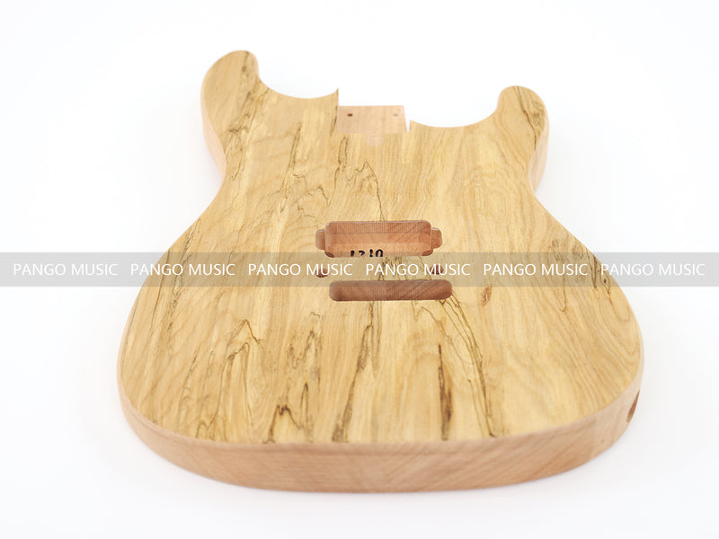 DIY Electric Guitar Kit with Spalted Maple Top (LRF-014, Limited Edition)