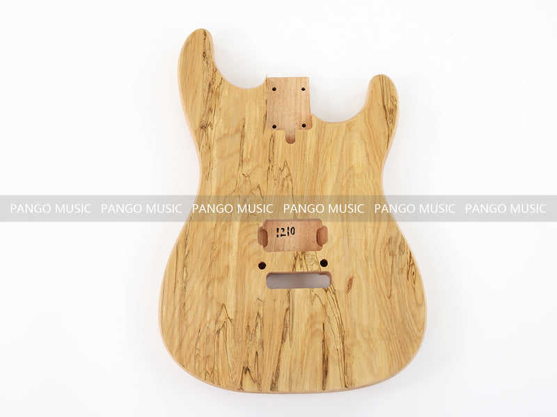 DIY Electric Guitar Kit with Spalted Maple Top (LRF-014, Limited Edition)