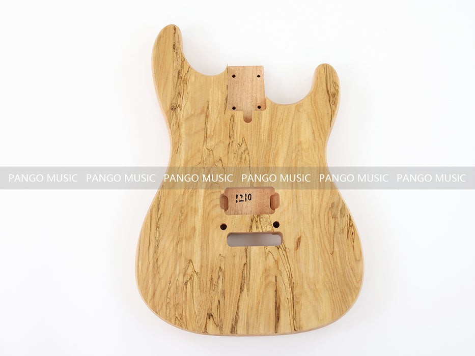 DIY Electric Guitar Kit with Spalted Maple Top (LRF-014, Limited Edition)