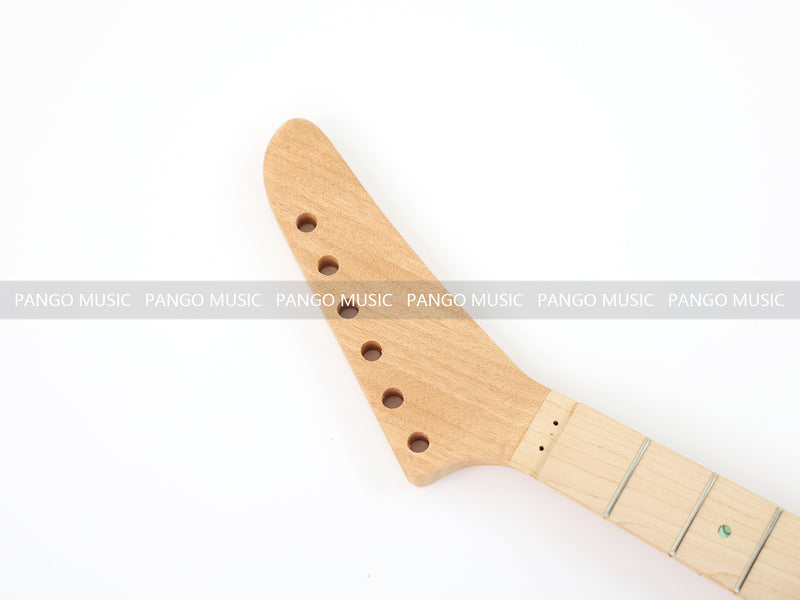 DIY Electric Guitar Kit with Spalted Maple Top (LRF-014, Limited Edition)