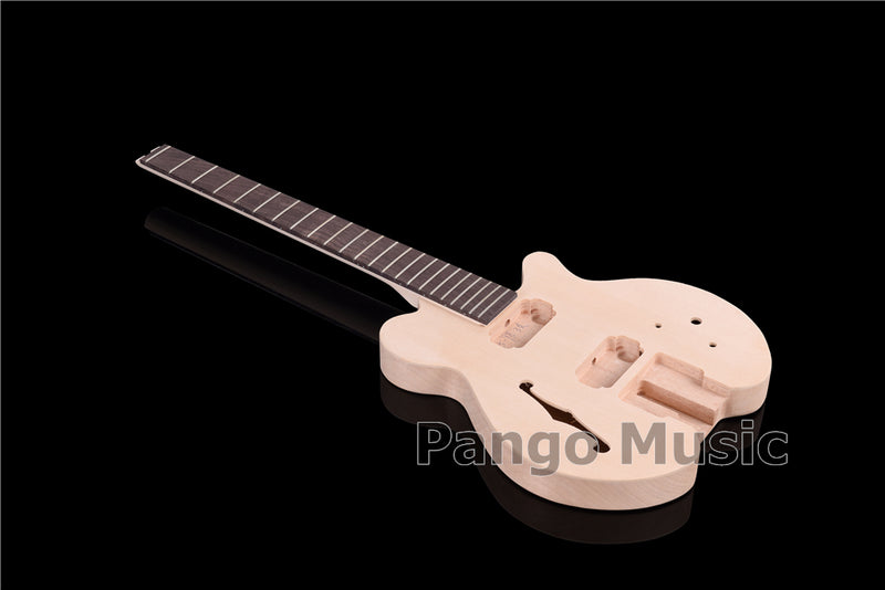 Headless Style Semi Hollow Body DIY Electric Guitar Kit (PTM-152)