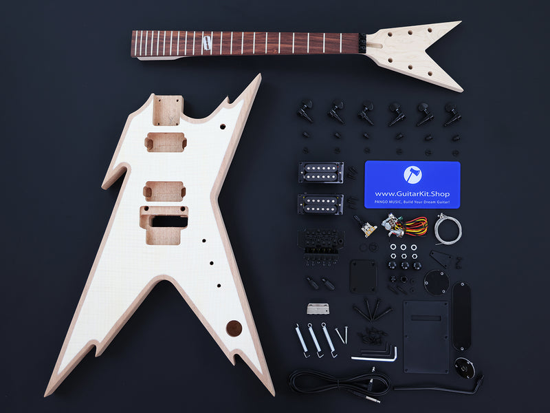 Dean Razorback Style DIY Electric Guitar Kit (PDR-057X)