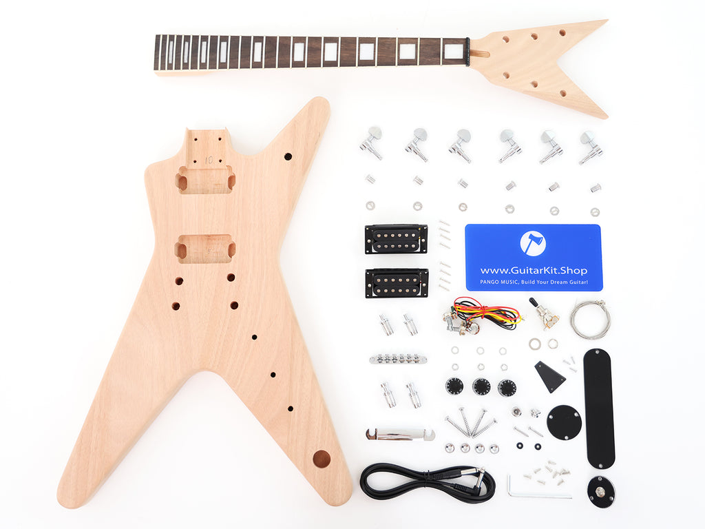 X shape DIY Electric Guitar Kit — Guitar Kit Shop