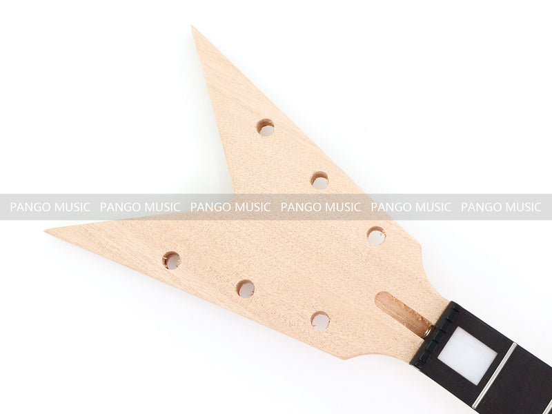 Dean Style DIY Electric Guitar Kit with Spalted Maple Top (LRF-024X)