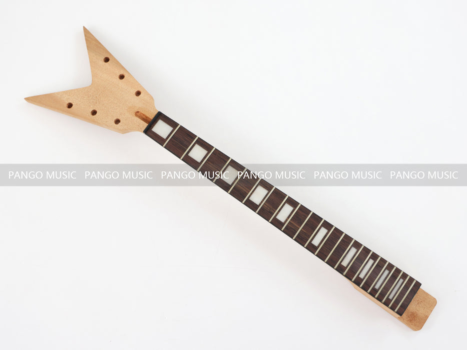Dean Style DIY Electric Guitar Kit with Spalted Maple Top (LRF-024, Limited Edition)