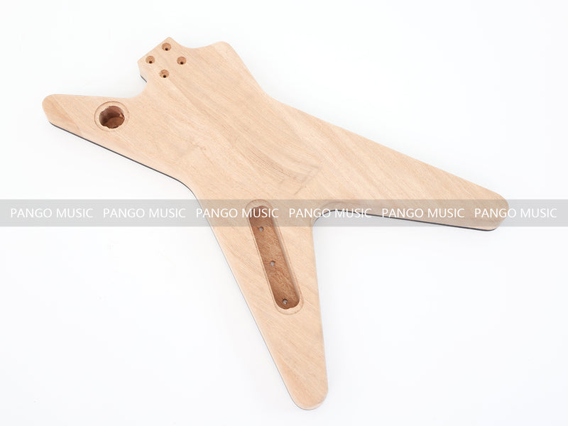 Dean Style DIY Electric Guitar Kit with Spalted Maple Top (PYX-015)