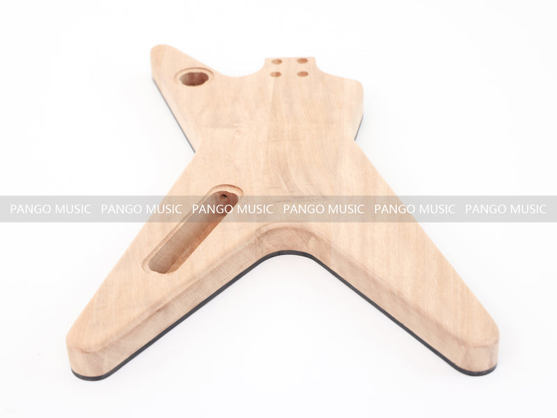 Dean Style DIY Electric Guitar Kit with Spalted Maple Top (PYX-015)