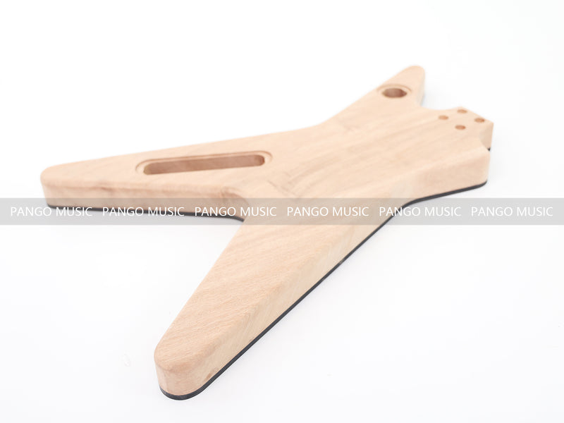 Dean Style DIY Electric Guitar Kit with Spalted Maple Top (PYX-015)
