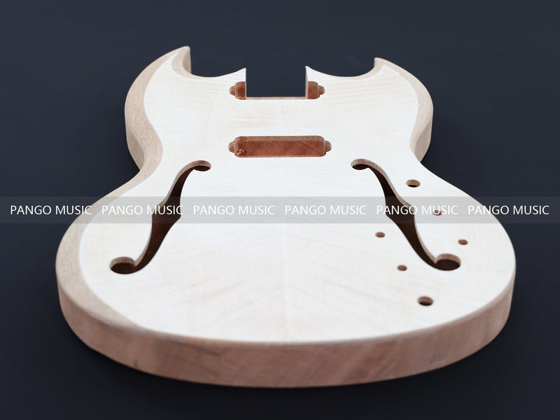 Double F Holes SG Style DIY Electric Guitar Kit (16653-F, Fast Shipping, Tariff-free)