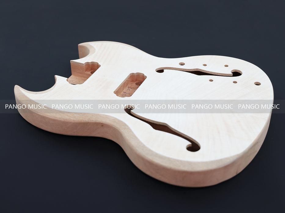 Double F Holes SG Style DIY Electric Guitar Kit (16653X)