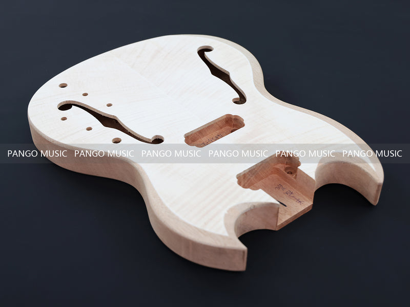 Double F Holes SG Style DIY Electric Guitar Kit (16653-F, Fast Shipping, Tariff-free)