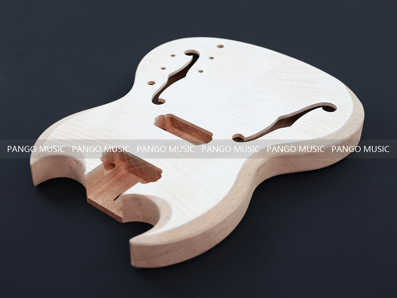 Double F Holes SG Style DIY Electric Guitar Kit (16653-F, Fast Shipping, Tariff-free)