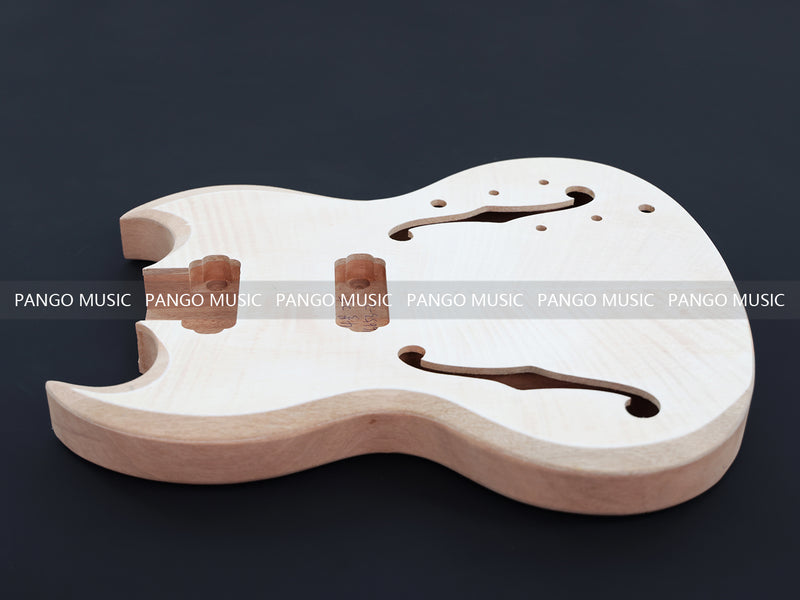 Double F Holes SG Style DIY Electric Guitar Kit (16653-F, Fast Shipping, Tariff-free)