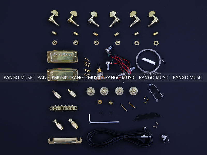 Double F Holes SG Style DIY Electric Guitar Kit (16653-F, Fast Shipping, Tariff-free)