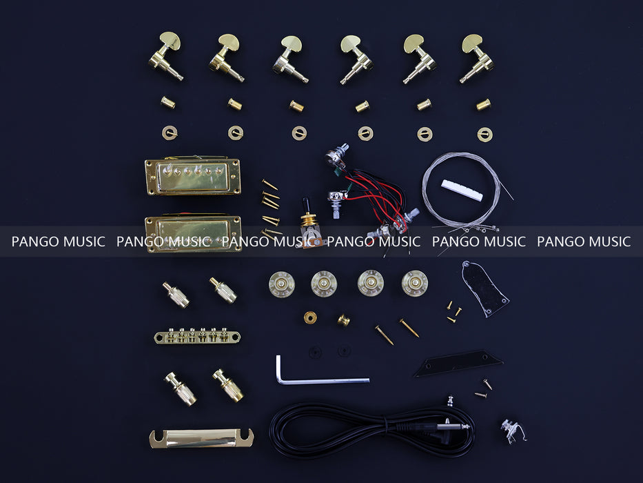 Double F Holes SG Style DIY Electric Guitar Kit (16653X)