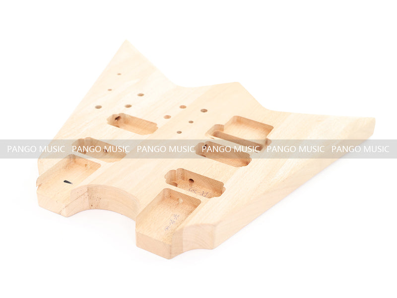 Double Neck Flying V Style Electric Guitar Kit (PYX-203X)