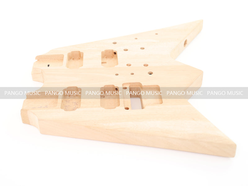 Double Neck Flying V Style Electric Guitar Kit (PYX-203X)