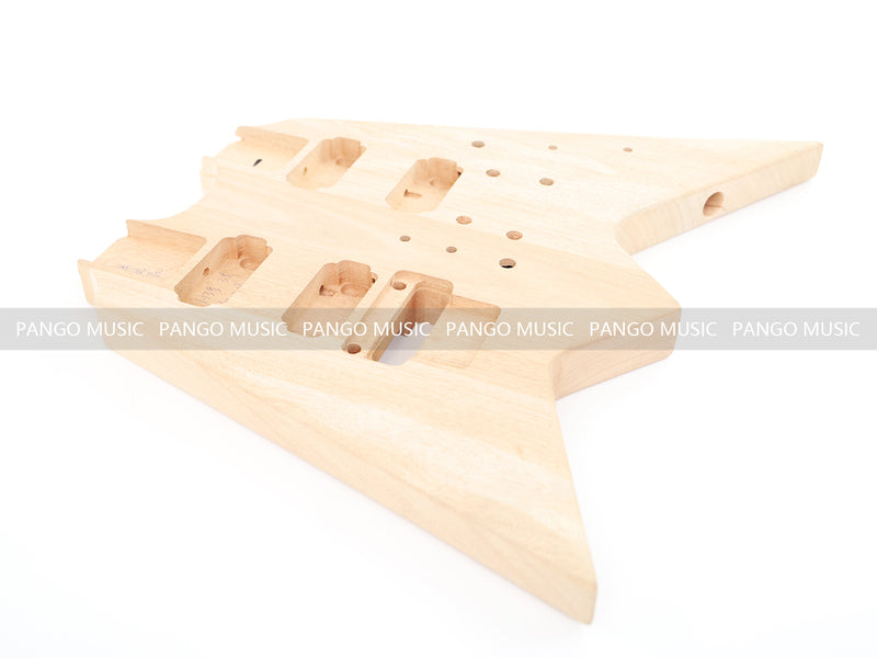 Double Neck Flying V Style Electric Guitar Kit (PYX-203X)