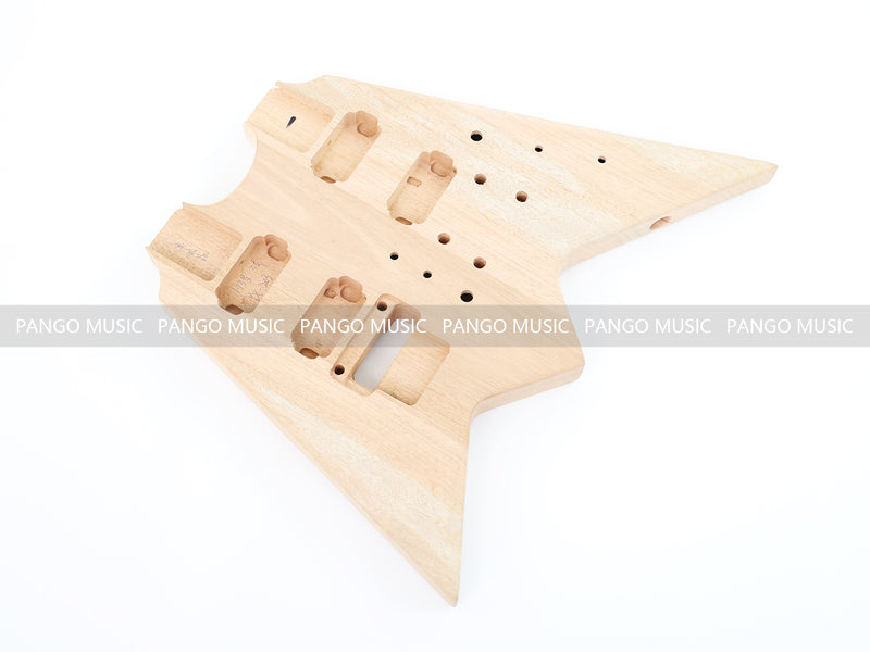 Double Neck Flying V Style Electric Guitar Kit (PYX-203X)