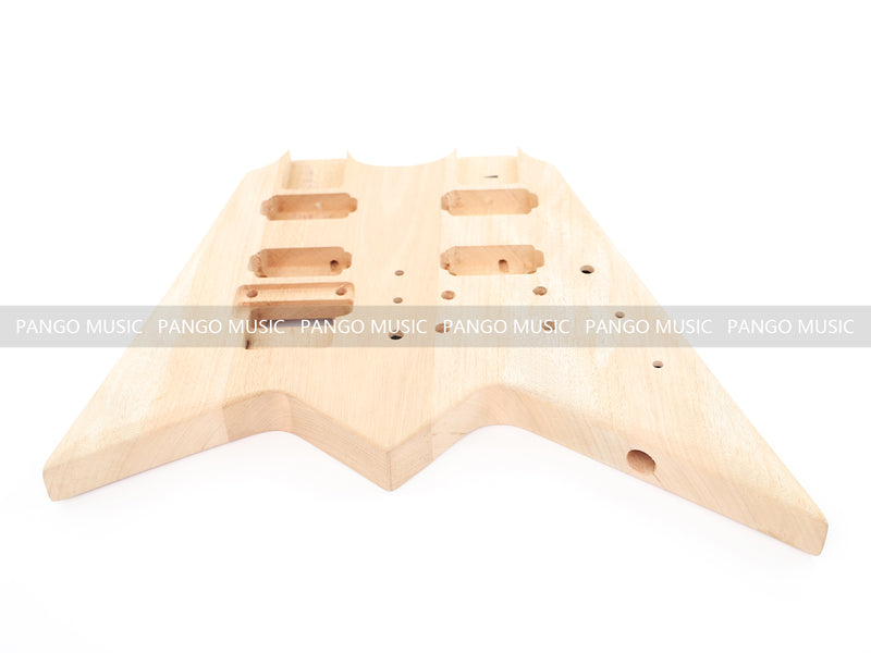 Double Neck Flying V Style Electric Guitar Kit (PYX-203X)