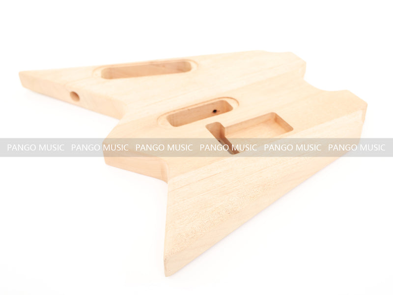 Double Neck Flying V Style Electric Guitar Kit (PYX-203X)