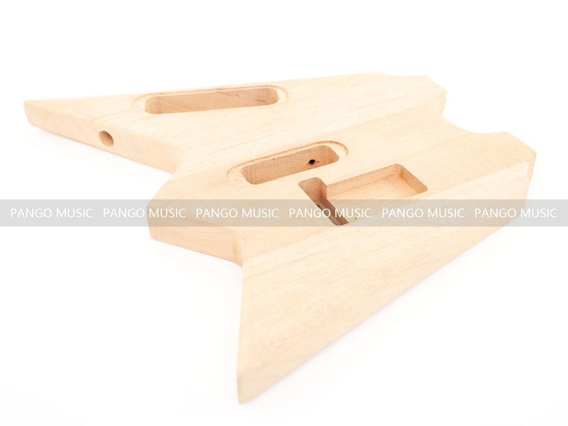 Double Neck Flying V Style Electric Guitar Kit (PYX-203X)