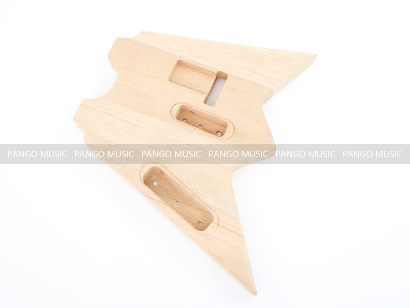 Double Neck Flying V Style Electric Guitar Kit (PYX-203X)