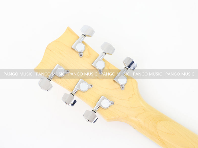 ES-335 Style Semi Hollow Wood Finish Electric Guitar (ZQN0375, Limited Edition, No Logo)