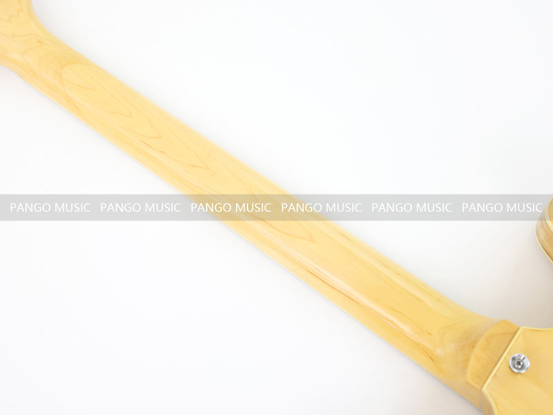 ES-335 Style Semi Hollow Wood Finish Electric Guitar (ZQN0375, Limited Edition, No Logo)