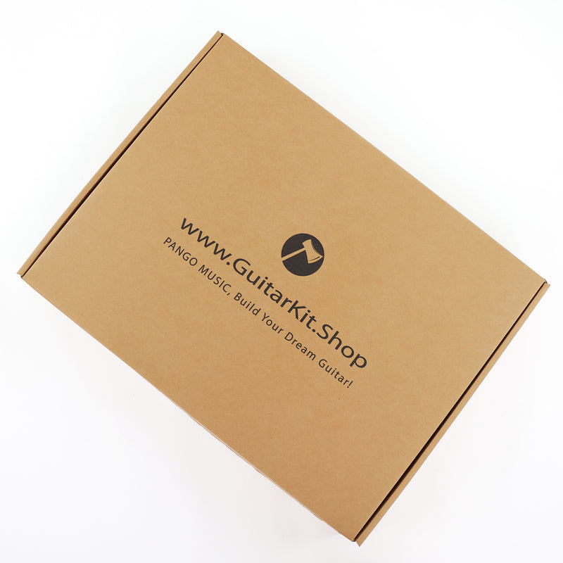 ES-335 Style DIY Electric Guitar Kit Fast Shipping Packaging (PC-002, Not for Sale)