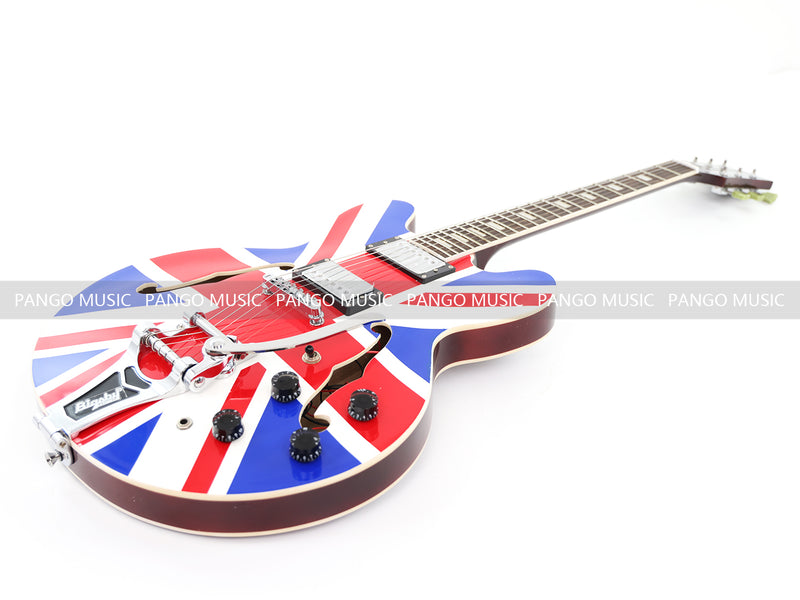 ES-335 Style Semi Hollow Body Electric Guitar (GKS-156)