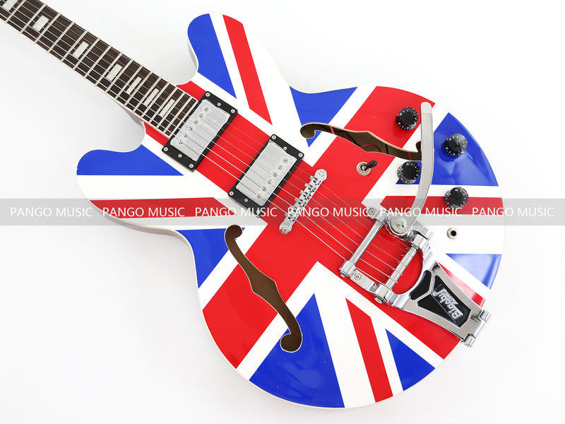 ES-335 Style Semi Hollow Body Electric Guitar (GKS-156)