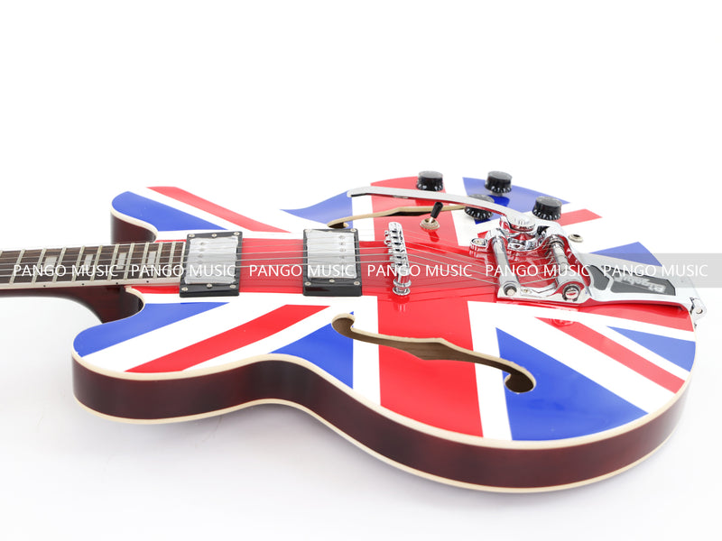 ES-335 Style Semi Hollow Body Electric Guitar (GKS-156)