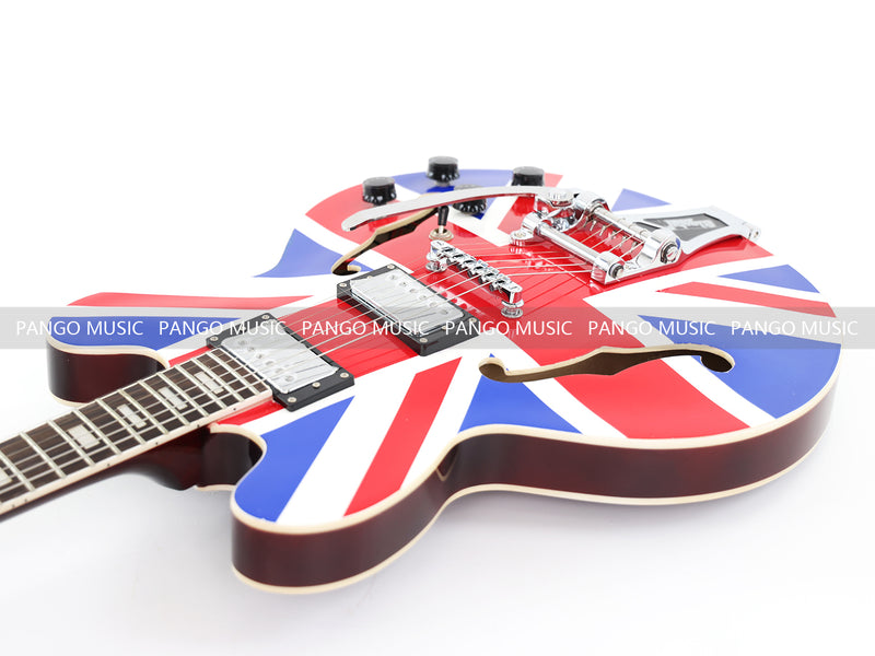 ES-335 Style Semi Hollow Body Electric Guitar (GKS-156)