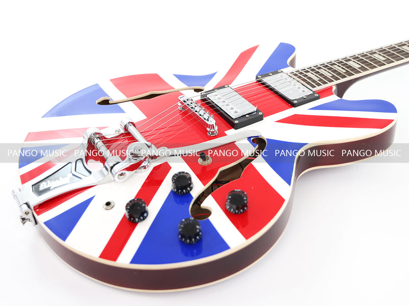 ES-335 Style Semi Hollow Body Electric Guitar (GKS-156)