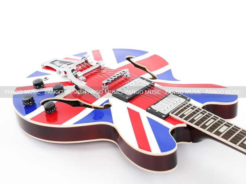 ES-335 Style Semi Hollow Body Electric Guitar (GKS-156)