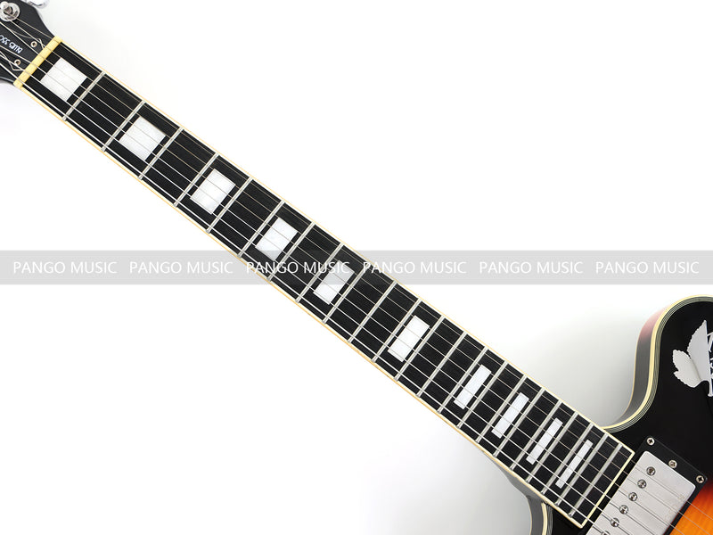 ES-Style Semi-Hollow Body Electric Guitar with Gloss Sunburst Finish (TB-3500)