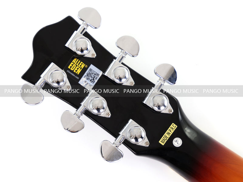 ES-Style Semi-Hollow Body Electric Guitar with Gloss Sunburst Finish (TB-3500)