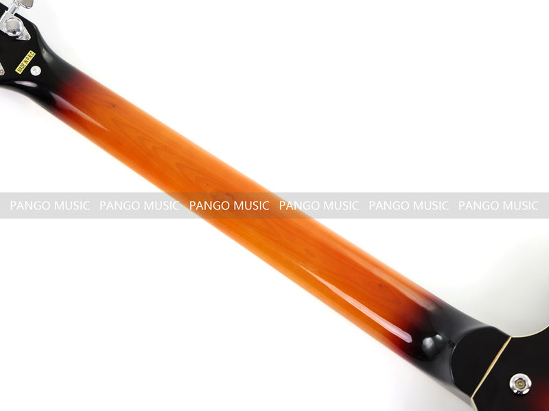 ES-Style Semi-Hollow Body Electric Guitar with Gloss Sunburst Finish (TB-3500)