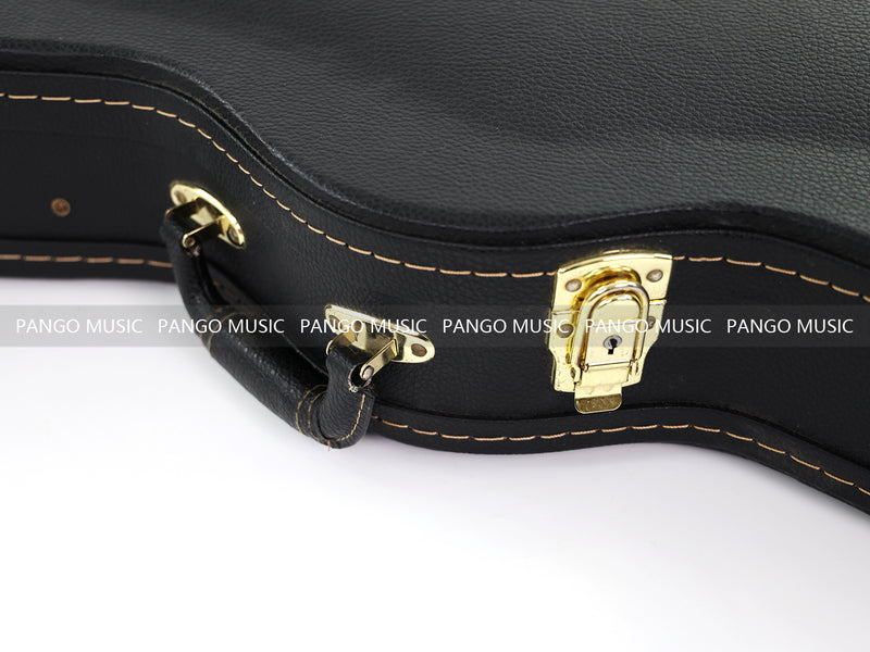 ES-Style Semi-Hollow Body Electric Guitar with Gloss Sunburst Finish (TB-3500)